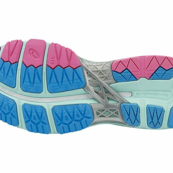 NEW IN BOX Asics GEL Kayano 23 Diva Blue Pink White Womens 6 US 36.5 EUR - Picture 4 of 5